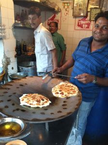 Naan, in Calcutta.